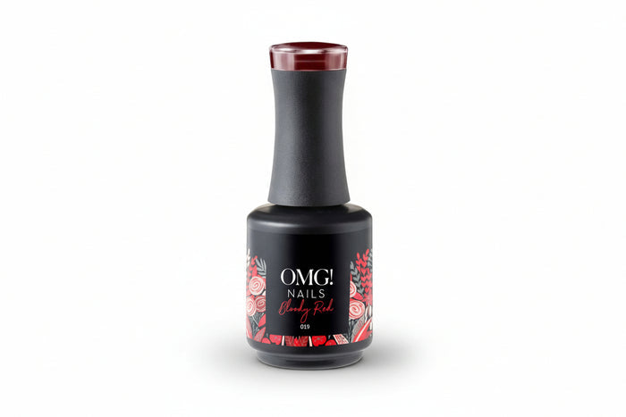 Bloody Red Gellak - OMG! Nails