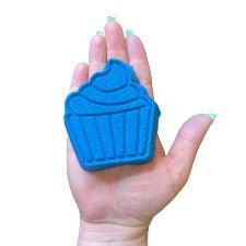 3D Printed One Piece Cupcake Bath Bomb Mold