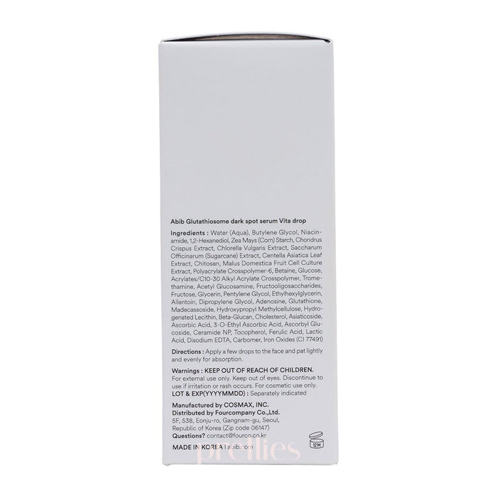 Abib Glutathiosome Dark Spot Serum Vita Drop 50ml - Pretties.com.hk