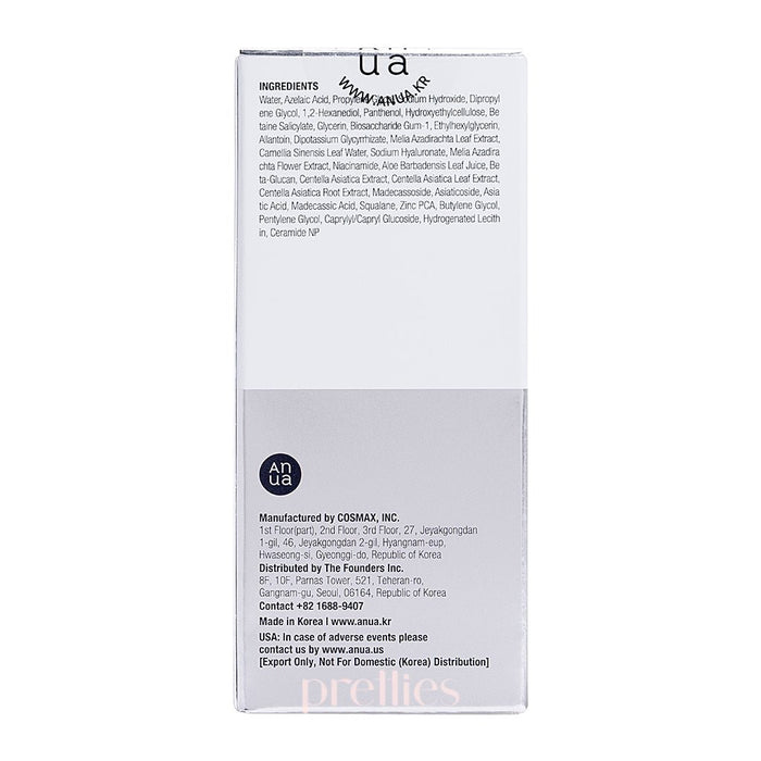 ANUA Azelaic Acid 10 Hyaluron Redness Soothing Serum 30ml
