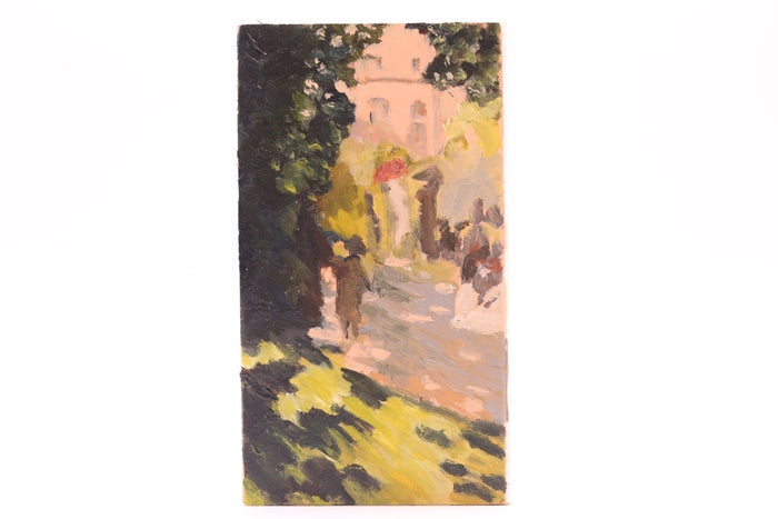 Master Copy of "Parisians Enjoying the Parc Monceau" by Claude Monet (0339)