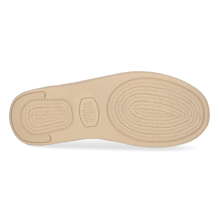 Austin Lift Espadrille Woven Dames Instappers Egret