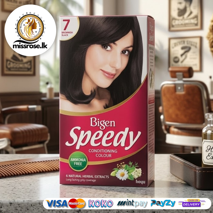 Bigen Speedy Conditioning Colour - 7 - Brownish Black