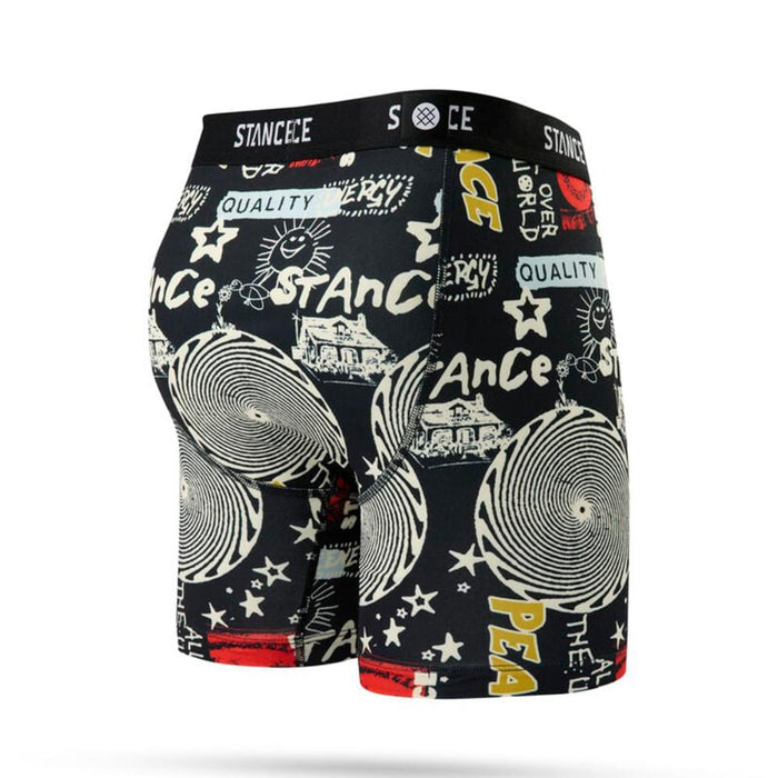 Boxer Me Stance All Over Brief Black
