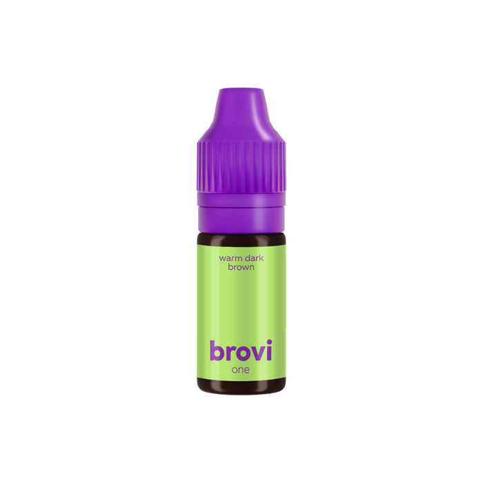 BROVI - One Inorganic Pigment - Warm Dark Brown, 10ml