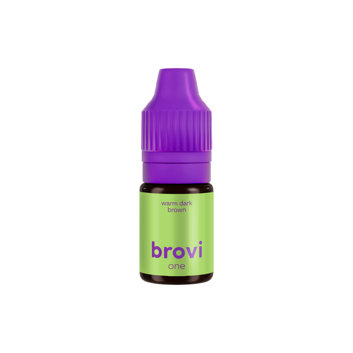 BROVI - One Inorganic Pigment - Warm Dark Brown, 5ml