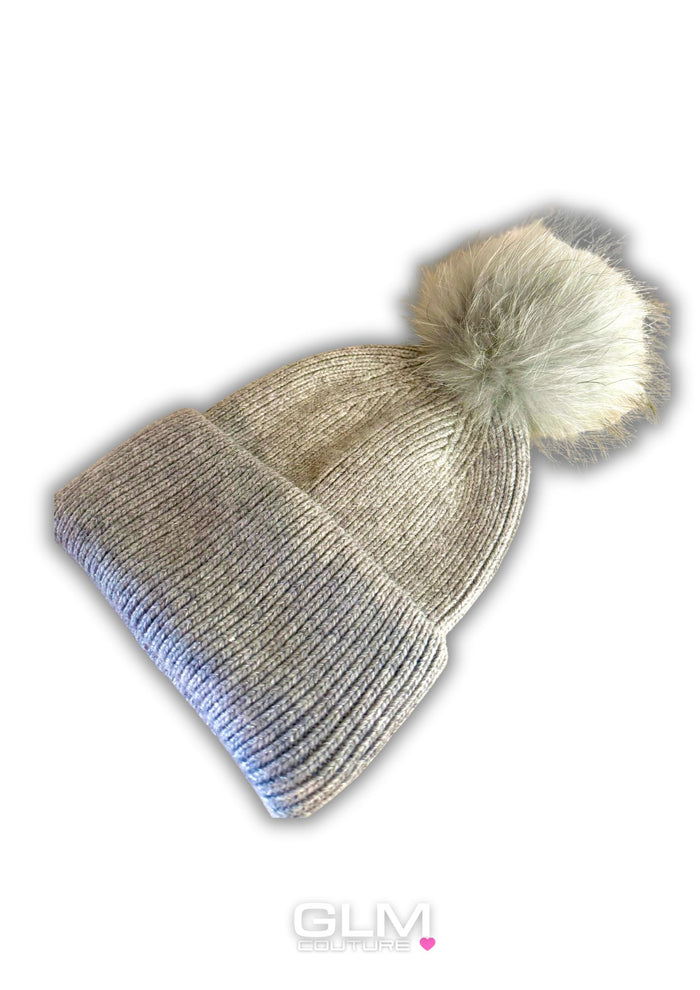 Cappello PonPon Volpe Argento