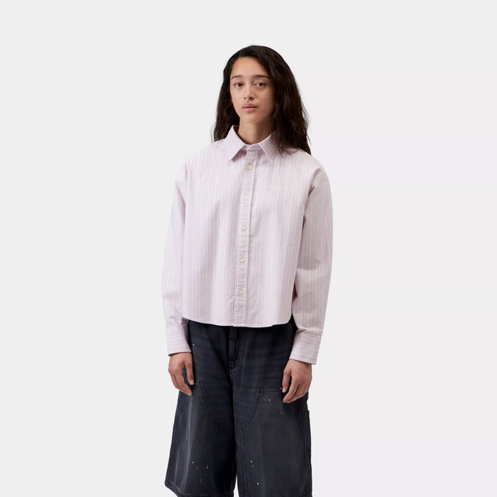 Carhartt WIP W' L/S KANAN SHIRT, Kanan Stripe/Hotensia