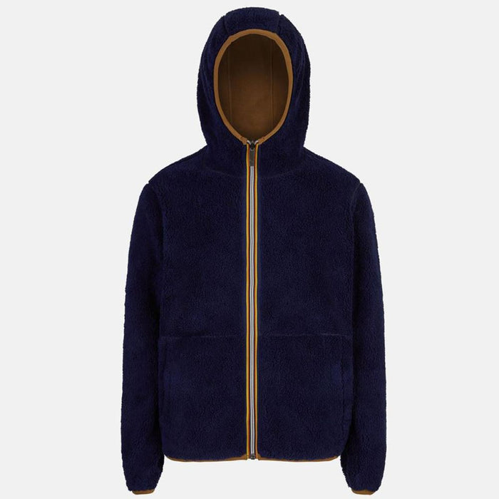 Chaqueta Jacques Polar Reversible Brown Blue