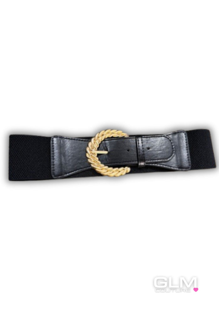 Cintura Elastica Black Chain