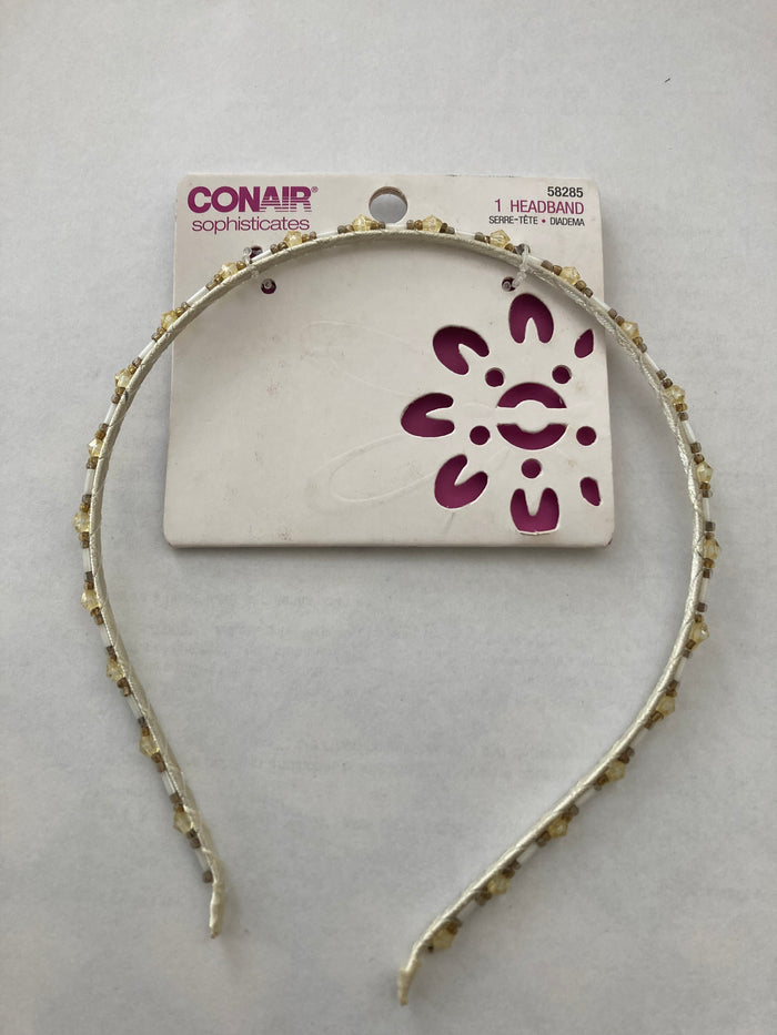 Conair Sophisticates Beaded Metal Headband #98285