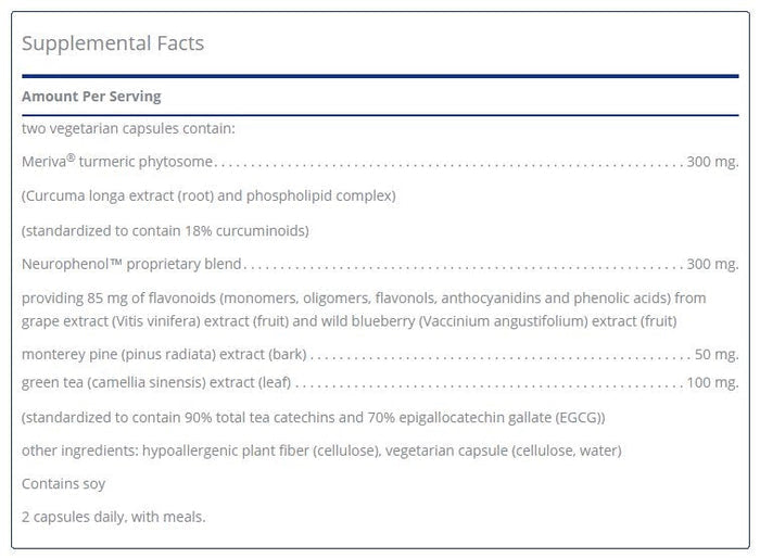 CurcumaSorb Mind by Pure Encapsulations