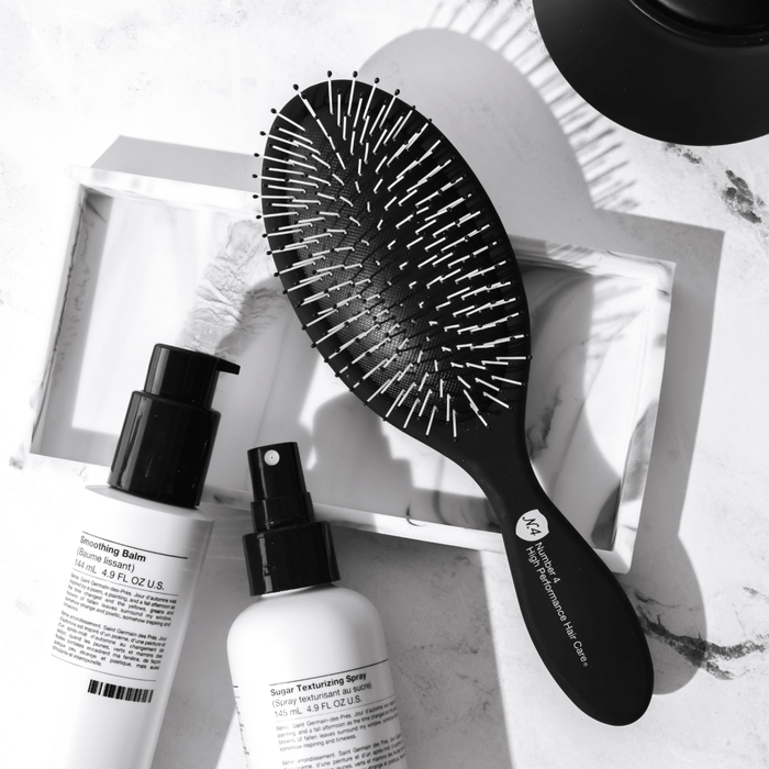 Detangling Brush - Black - Number 4 Hair Care