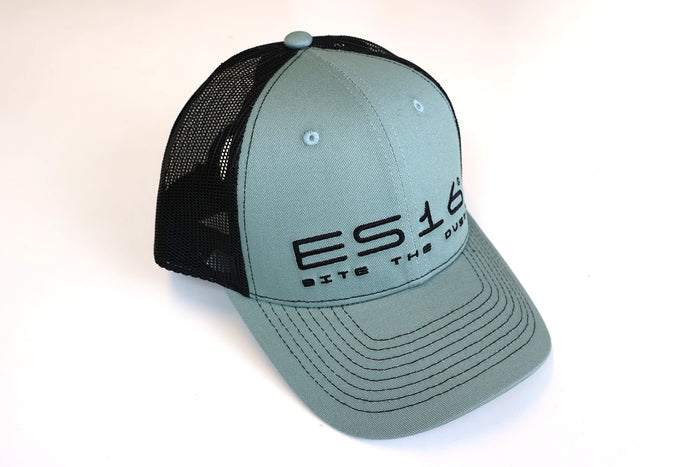 ES16 Cap Deep olive color + black mesh