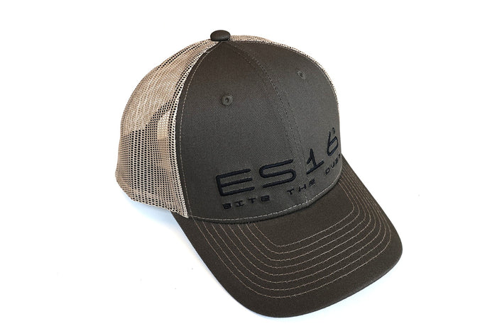 ES16 Cap Olive + beige mesh