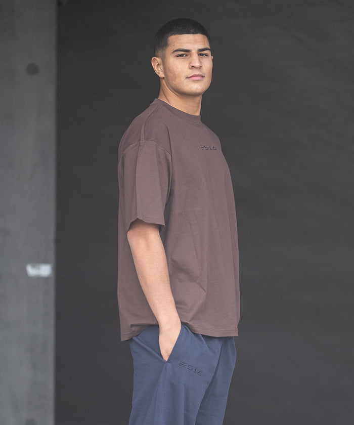 ES16 Oversized T-shirt Mocca