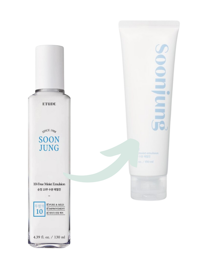 ETUDE Soon Jung 10 Free Moist Emulsion مستحلب مرطب للبشرة من ايتود