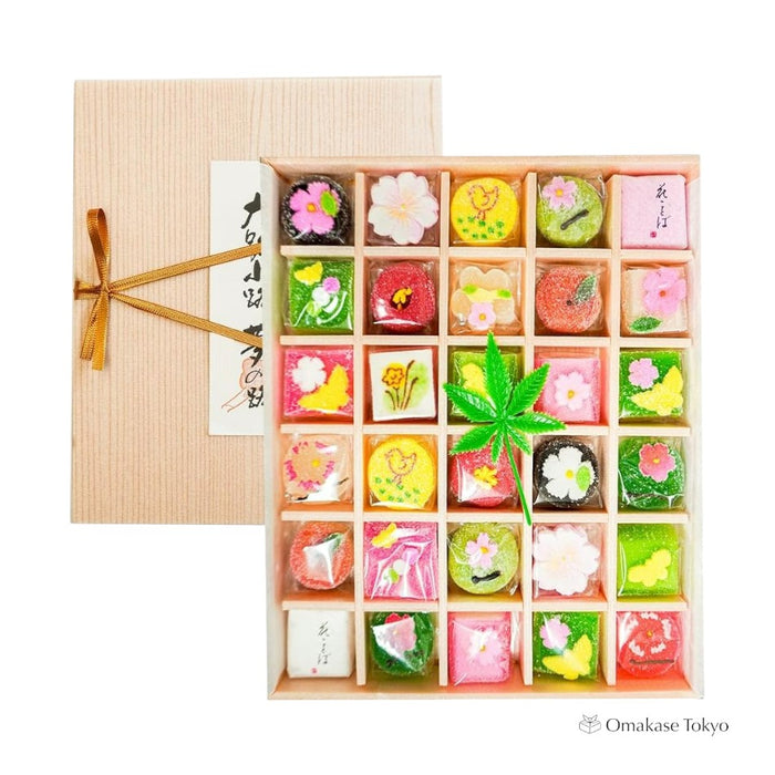 Fukuya Hanazono Jelly & Rakugan Assortment (30 pcs)