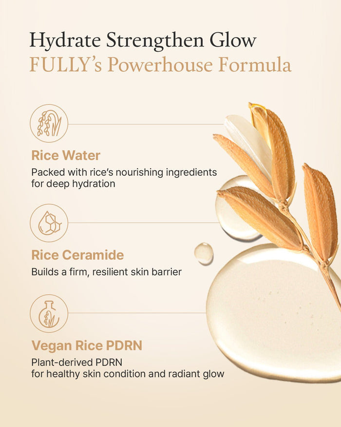 FULLY Rice Ceramide Capsule Cream 90ml كريم كبسولة سيراميد الأرز بالكامل - Princess Cosmetics Qatar