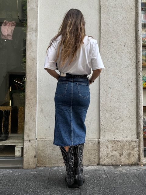 Gonna in denim