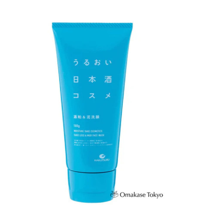 Hakutsuru Sake Lees & Mud Face Wash 100g
