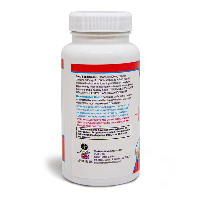 HeartLife 60 Capsules by AlliMax Nutraceuticals