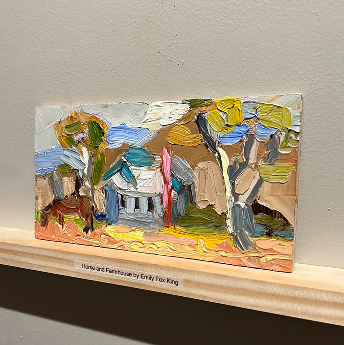Horse and Farmhouse by Emily Fox King