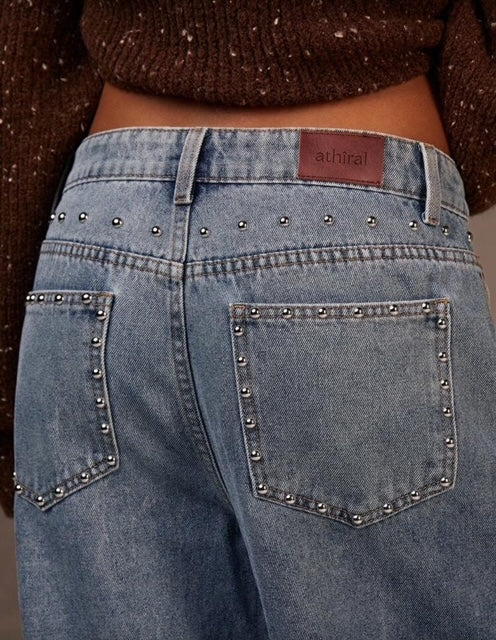 Jeans Borchiette Silver