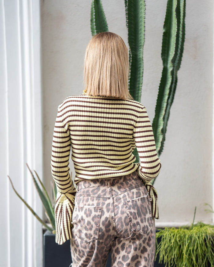 Jeans FRIDA Leopard Aniye By