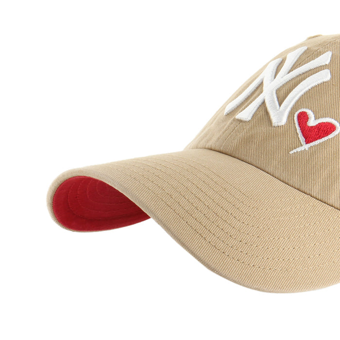 Jockey New York Yankees Clean Up Heart Camel Nrown