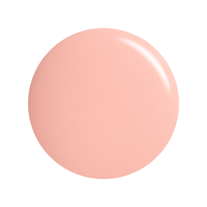 Just Peachy pastel soft coral pink nail polish color swatch