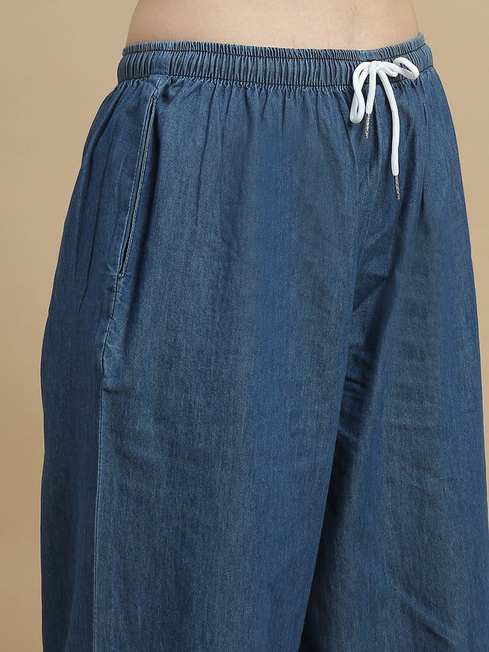 Denim co ord set for women casual travel wear online