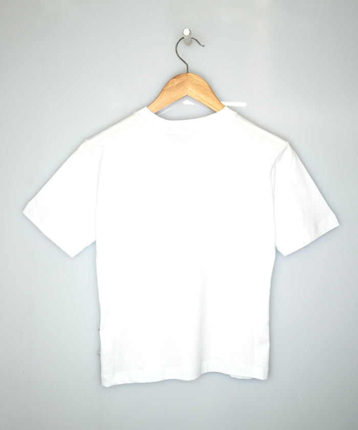Logo-print T-shirt Optical White