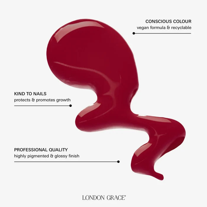 London Grace | Neglelak - Elsa - Creamy Raspberry (12 ml)