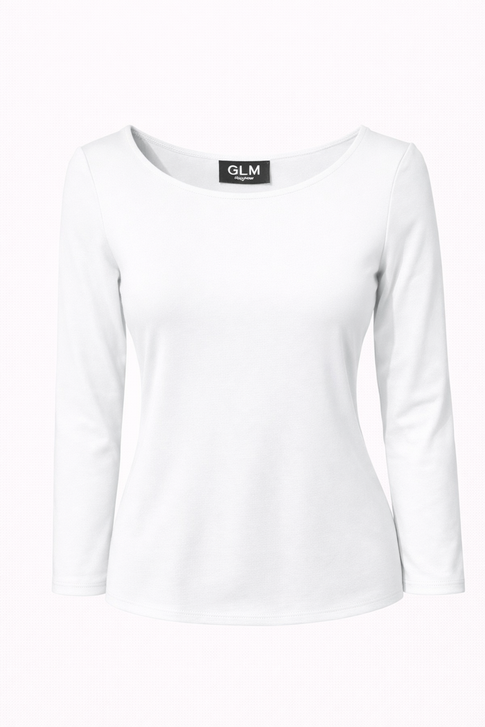 Maglia Basic White - Glm Couture