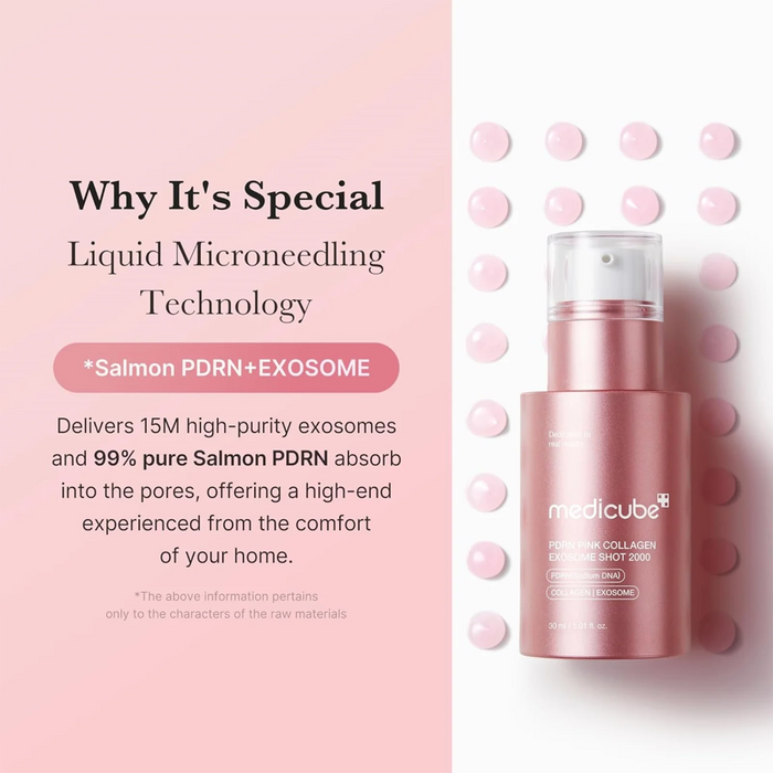 Medicube PDRN Pink Collagen Exosome Shot Serum 2000 30 ml