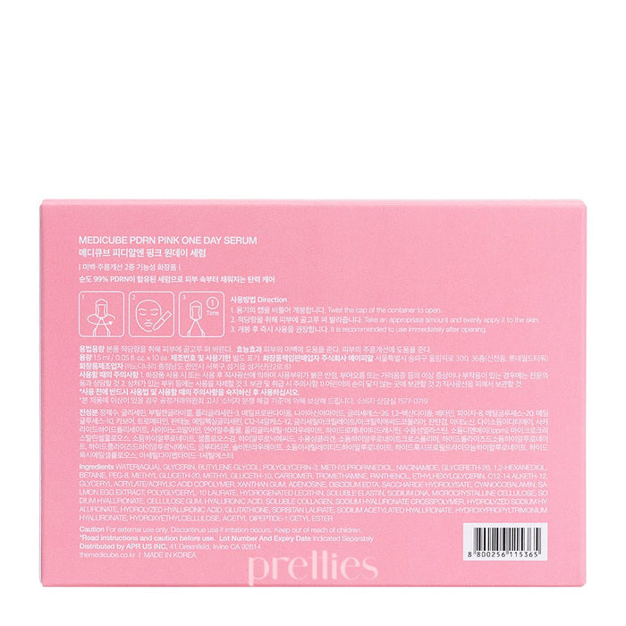 Medicube PDRN Pink One-Day Serum Set 1.5ml x10pcs