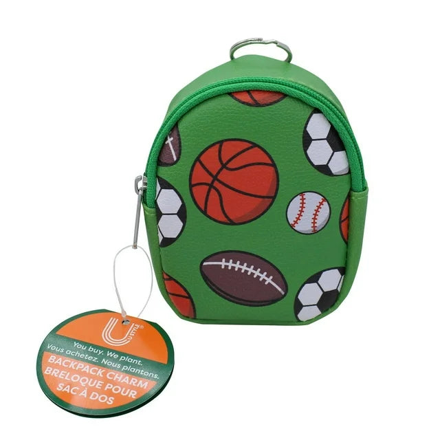 Mini Backpack With Key Ring