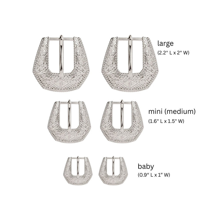 Mini Buckle Betty Earrings