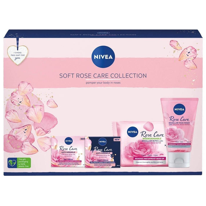 NIVEA Soft Rose care collection pamper your body in rose