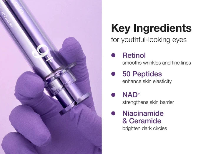 Numbuzin - No.9 NAD+ Retinol Volumetox Eye Cream - 10ml - K-Beauty Studio