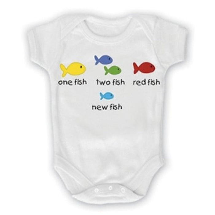 Onesie- One Fish Two Fish Red Fish New Fish
