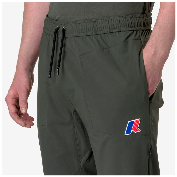 Pantalón K-Way Leonardo Fioravanti Med Green Blackish