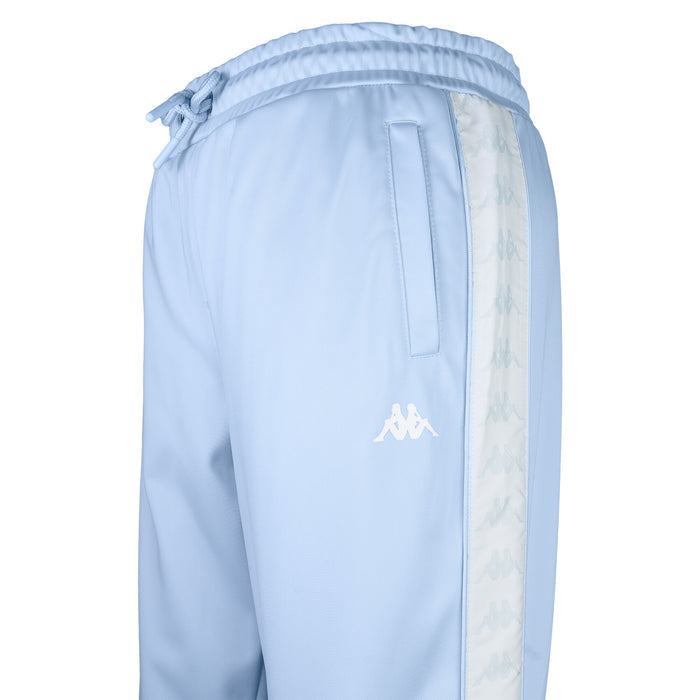 Pantalón Women Kappa II Banda Light Blue White