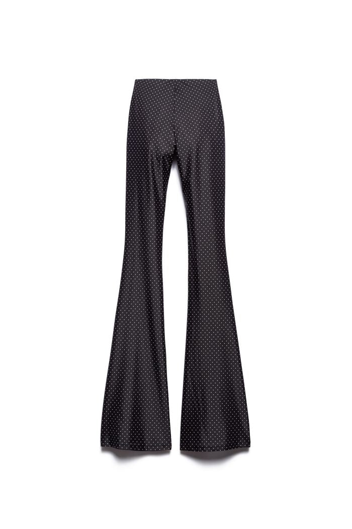 Pantalone Leggings Flared Leila Pois – Aniye By