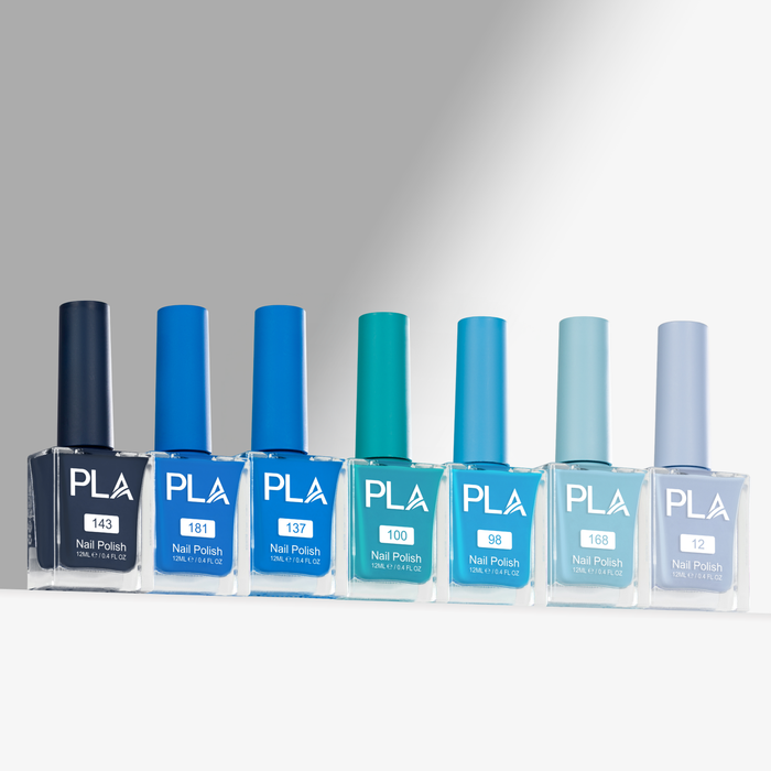 PLA Blue Mini Nail Collection