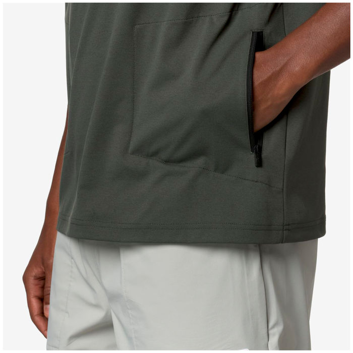 Polera K-Way Leonardo Fioravanti Seril Green Blackish Beige