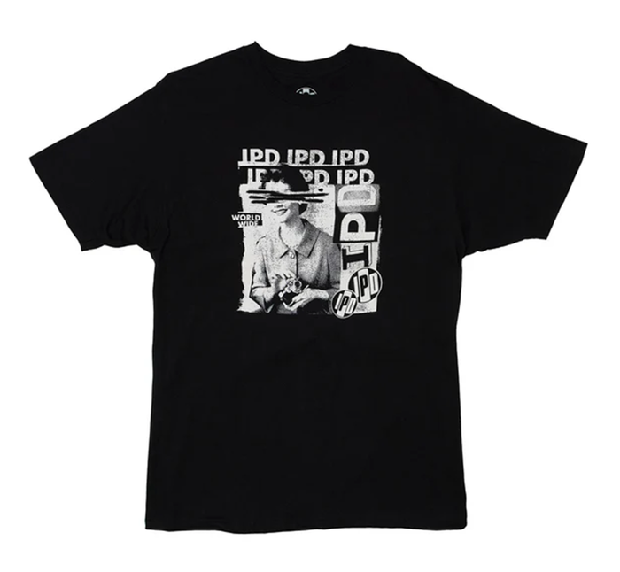 Polera Men IPD Faceplant Y2K Black