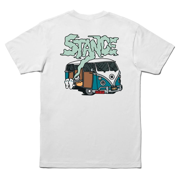 Polera Stance Ozone White