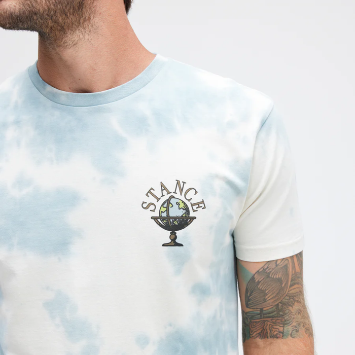 Polera Stance Sol Blue Washed